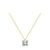 Square Zircon Necklace