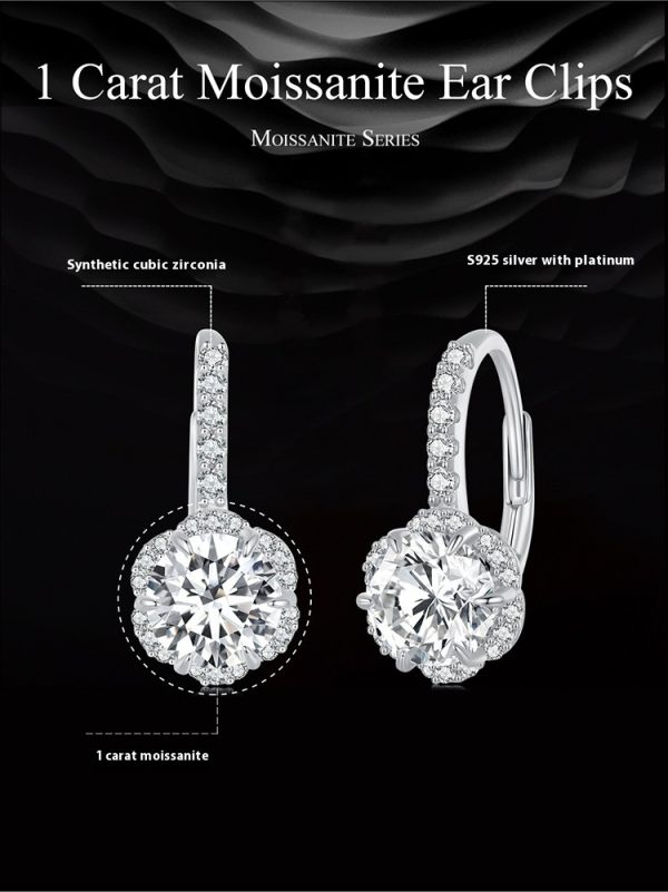 Elegant Moissanite Earrings