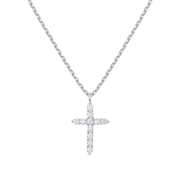 Modern Cross Necklace