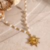 Sun Pearl Necklace