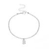 Alphabet Diamond Anklet