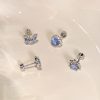 Super Blue Zircon Earrings