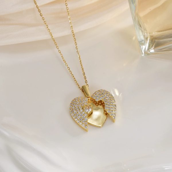 Heart Opening & Closing Necklace