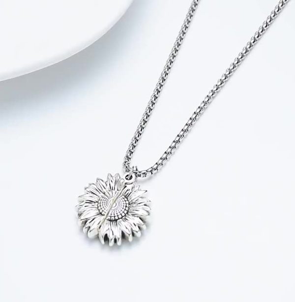 Sunflower Pendant Necklace