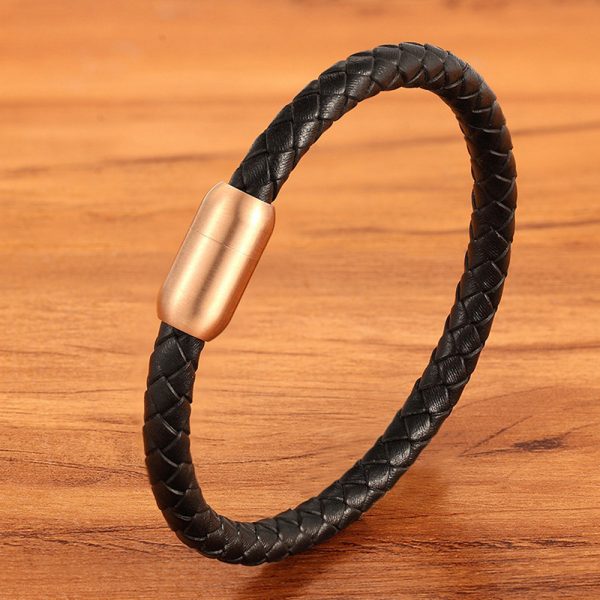 22384771658_785365833.jpg Leather Rope Braided Bracelet