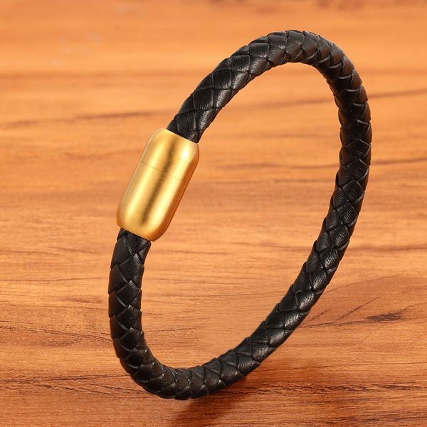 22475279069_785365833.jpg Leather Rope Braided Bracelet