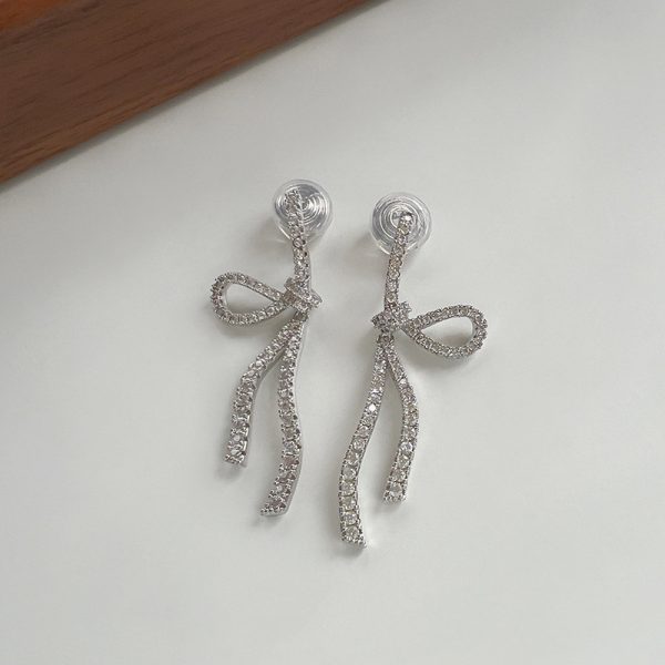 French Style Bow Earrings
