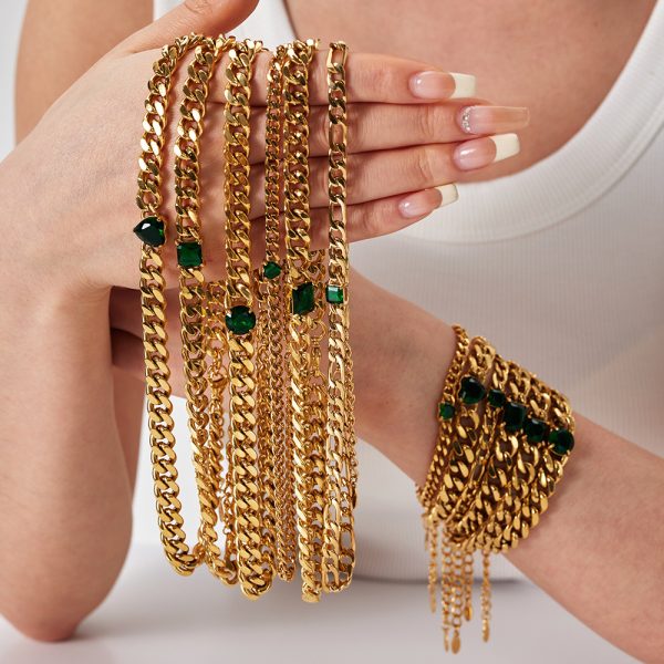 30e57e76-9d99-4504-a164-e3db4de672da.jpg Zircon Light Luxury Bracelet & Necklace