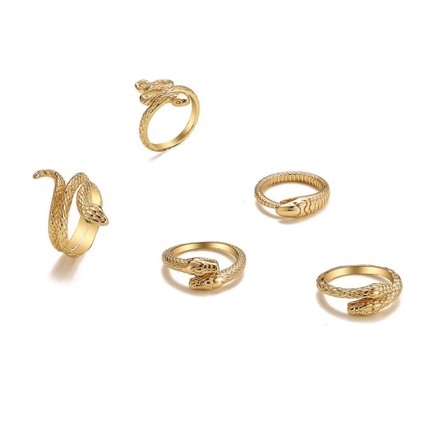 Snake Ring 5 Pcs