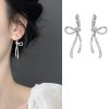 French Style Bow Earrings