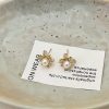 Pearl Flower Earrings