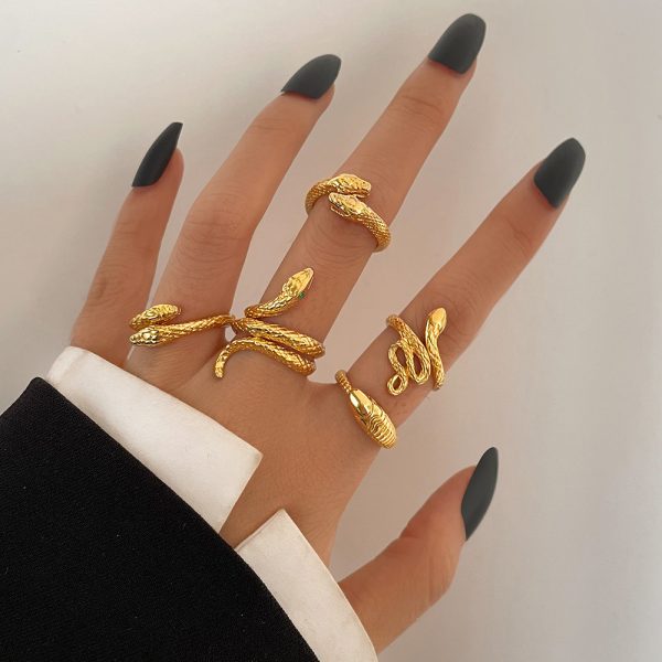 Snake Ring 5 Pcs