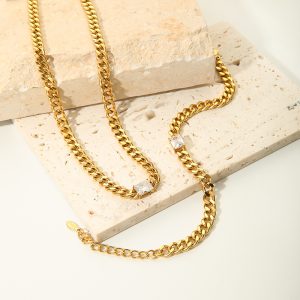 Tennis Gold Bracelet