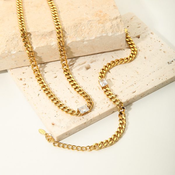 Tennis Gold Bracelet