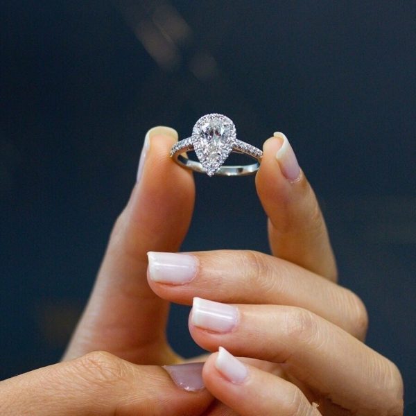 Tear Drop Ring Set