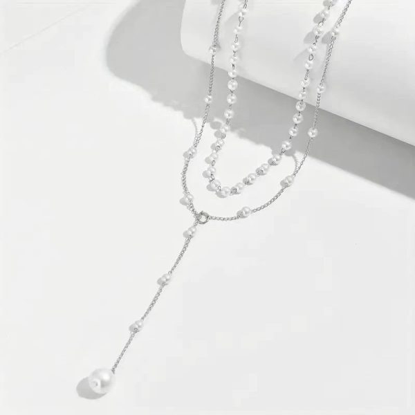 Pearl Double Layer Necklace