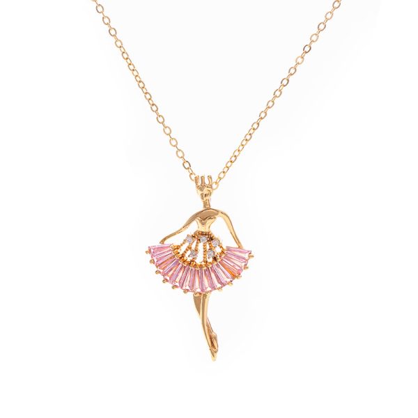 Ballet Girl Necklace