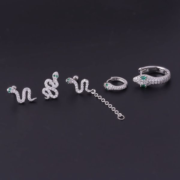 Snake Earring Set