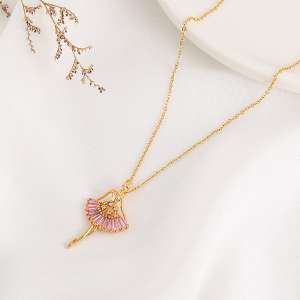 Ballet Girl Necklace