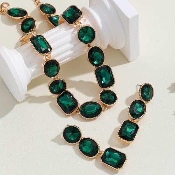 Green Land Jewelry Set