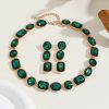 Green Land Jewelry Set