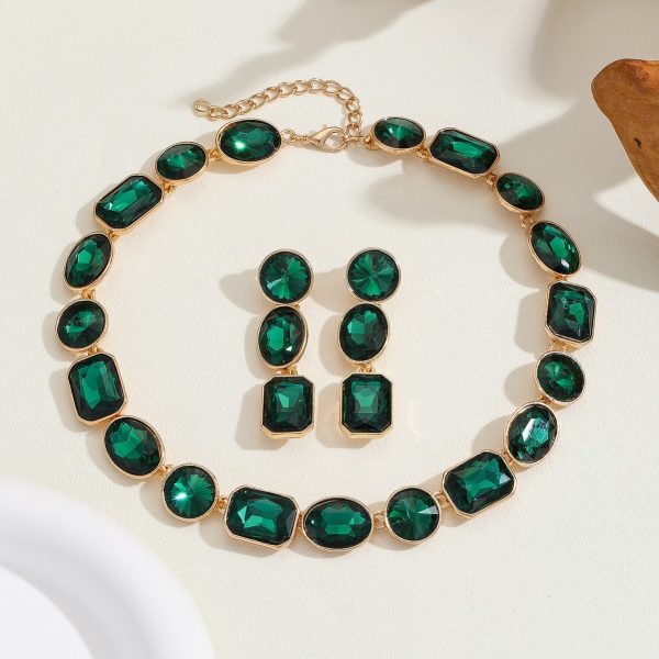 Green Land Jewelry Set
