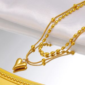 O1CN01KrCniy2KHiJCxmV7f_2214131659532-0-cib.jpg Lovey Dovey Double Necklace