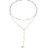 Pearl Double Layer Necklace