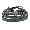 O1CN01Pyjdyf1wLKWNNEFOP_2928256291-0-cib.jpg Green Eye Cheetah Head Bracelet Set