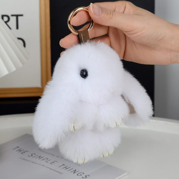 Rabbit Plush Keychain