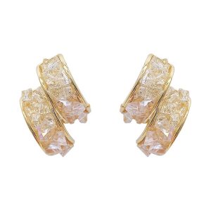 Glass Crystal Earrings