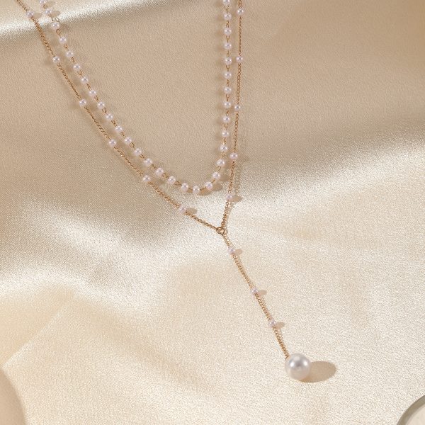 Pearl Double Layer Necklace
