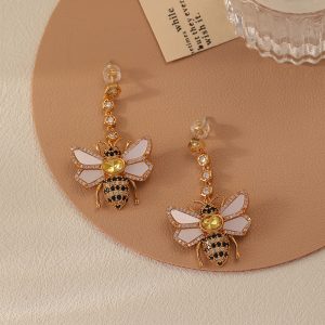 Vintage Bee Earrings