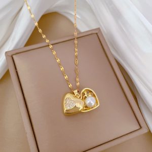 Open Heart Necklace