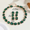Green Land Jewelry Set
