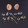 Snake Earring Set