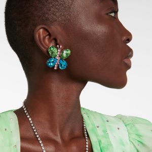 O1CN01eZo7by2DS3r68fdjw_2215522268607-0-cib.jpg Rhinestone Exaggerated Butterfly Earrings