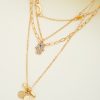 Hamsa Star Moon Necklace