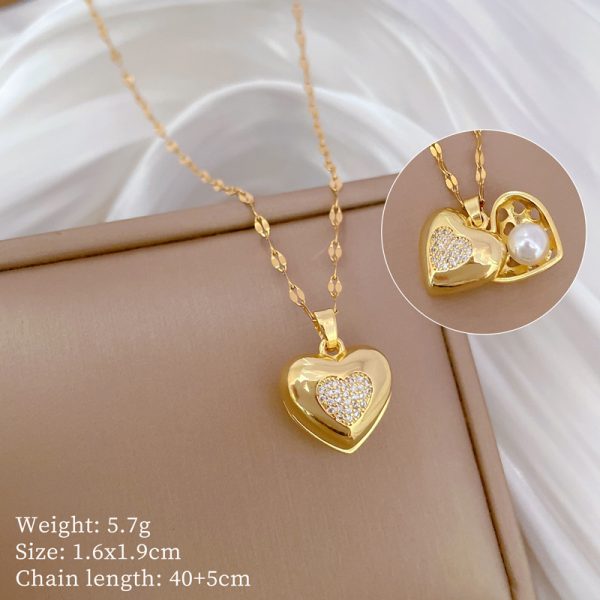 Open Heart Necklace