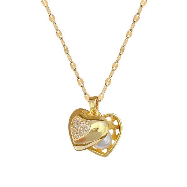 Open Heart Necklace