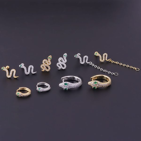 Snake Earring Set