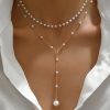 Pearl Double Layer Necklace