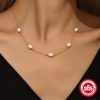Oval Pearl Necklace