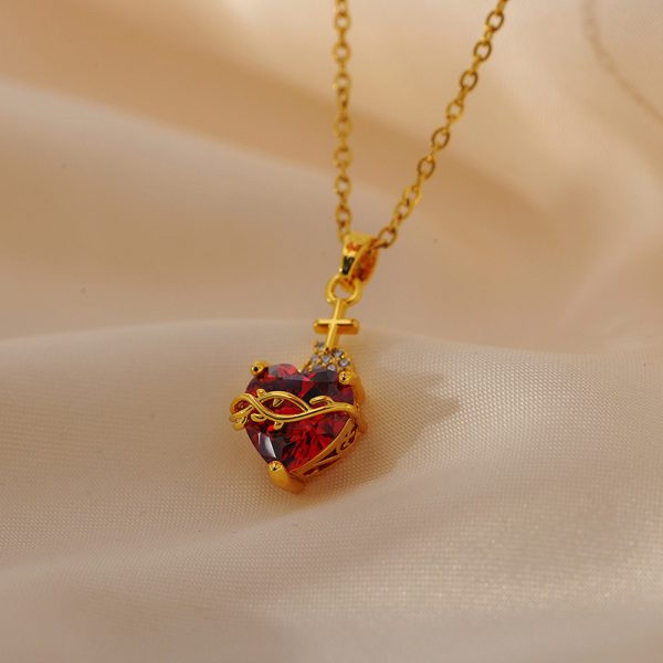 Gold Love Chain Necklace