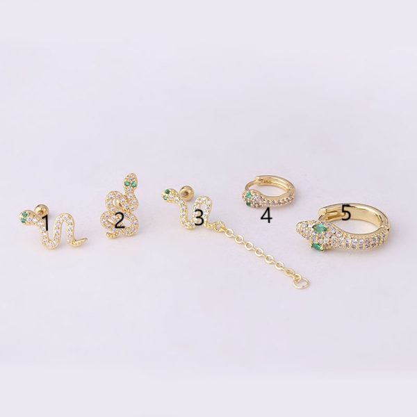 Snake Earring Set