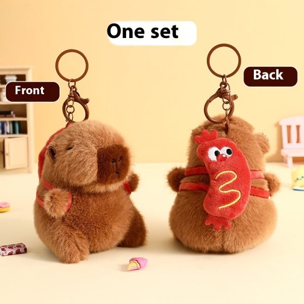 Foodie Plush Keychain