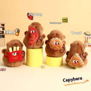 Foodie Plush Keychain