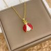 Lady Bug Necklace Pendant
