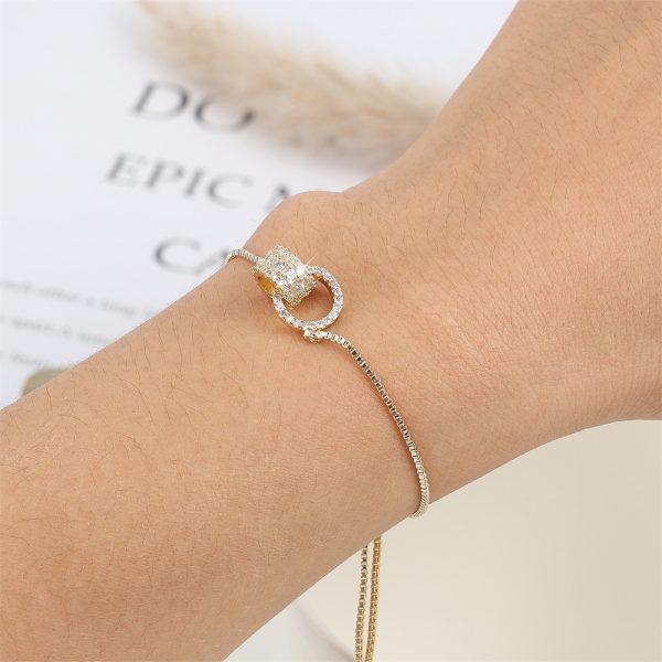 Double Ring Bracelet