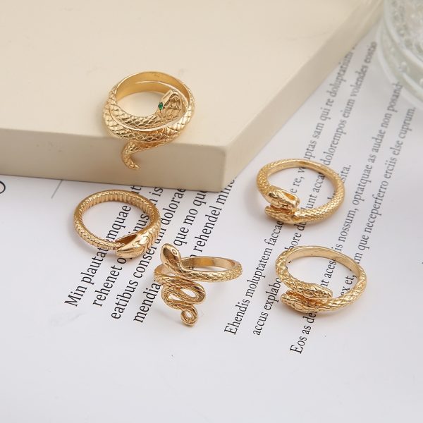 Snake Ring 5 Pcs